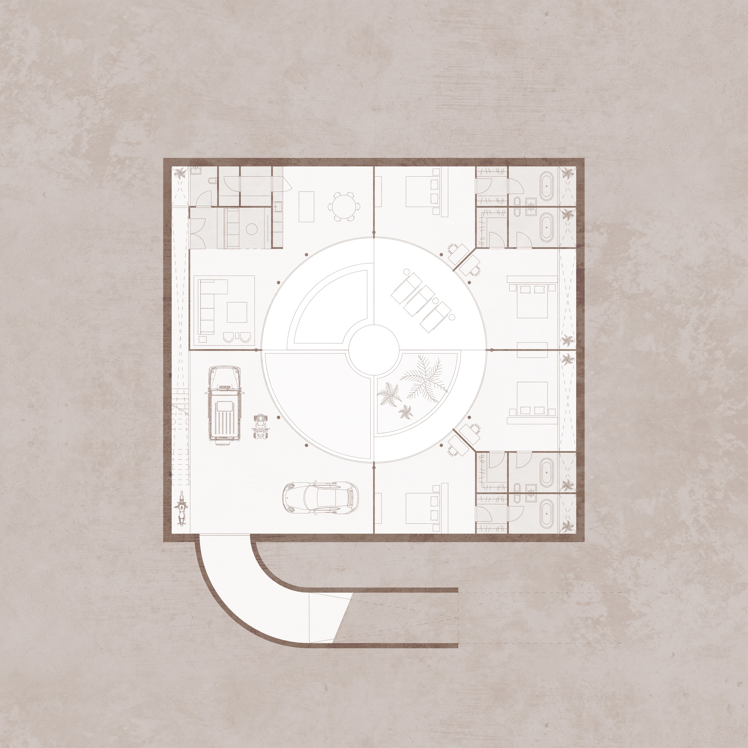 Villa Olea Plan