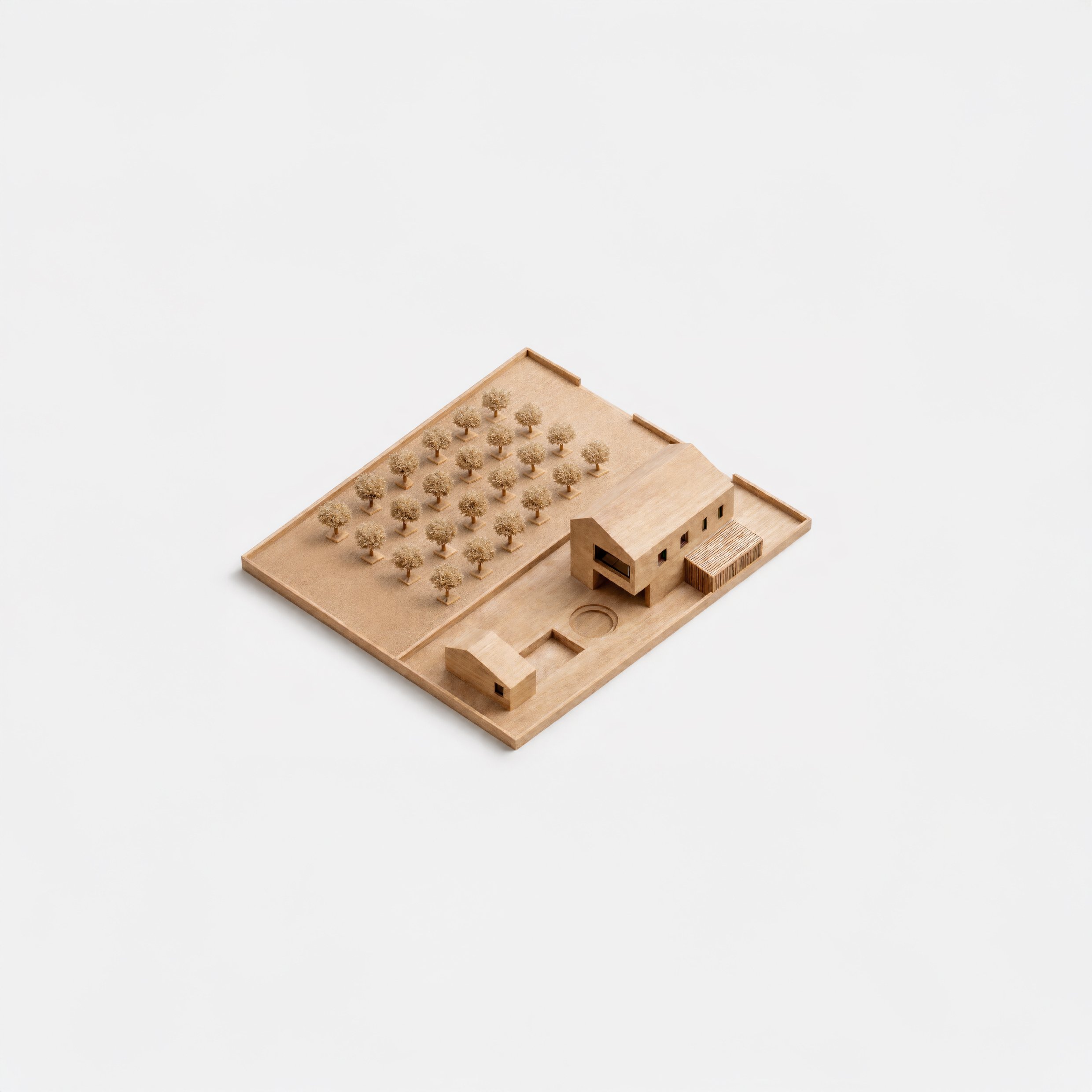 Villa Olivia architectural model